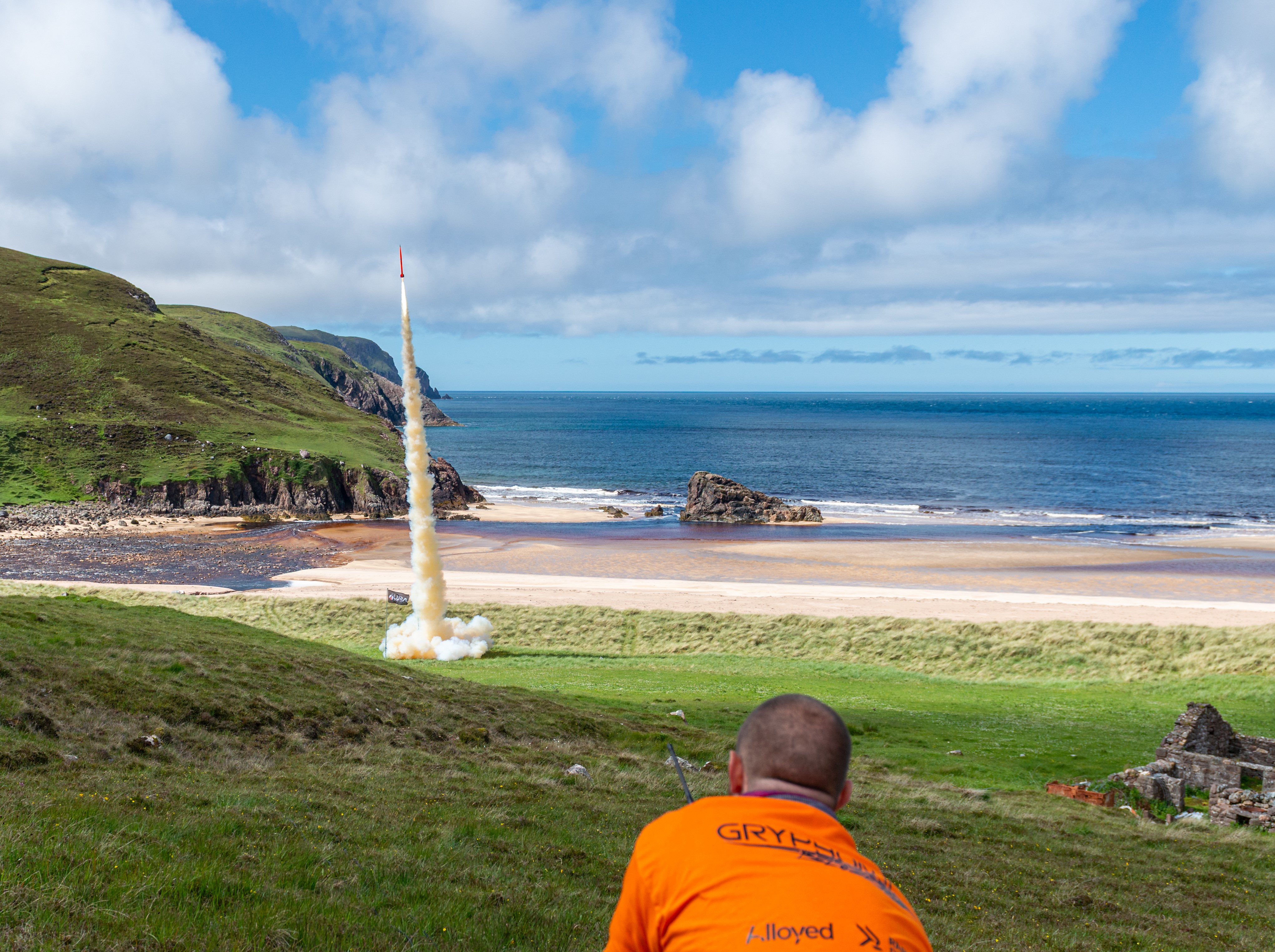 My good side, Gryphon II Block II launch, 2026. Credit: Ben Adams.
